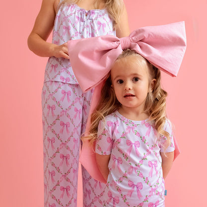Disney Marie Bows Classic Pajama Short Set