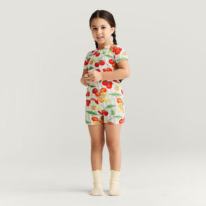 Cherry Tomatoes Classic Pajama Short Set