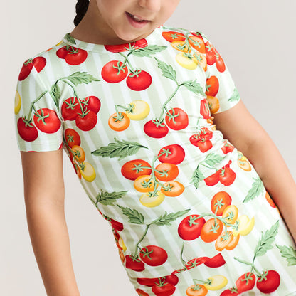 Cherry Tomatoes Classic Pajama Short Set