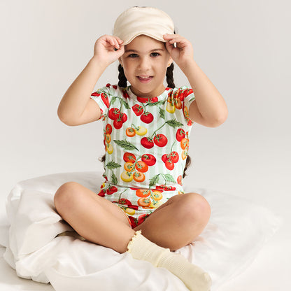 Cherry Tomatoes Classic Pajama Short Set