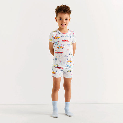 Grand Prix Classic Pajama Short Set