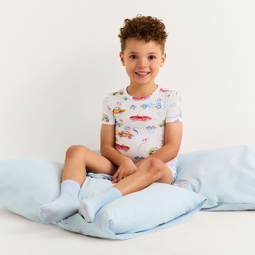 Grand Prix Classic Pajama Short Set