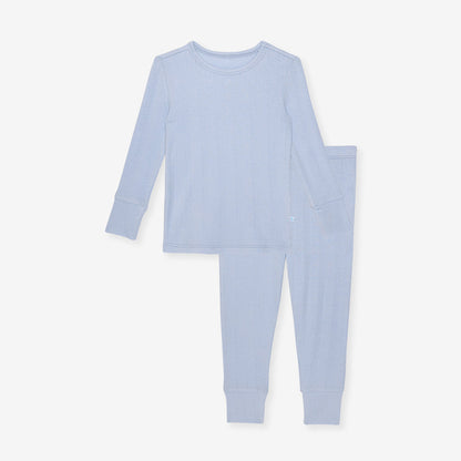 Periwinkle Pointelle Pajama Set