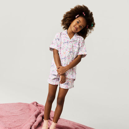 Lyra Twill Pajama Short Set
