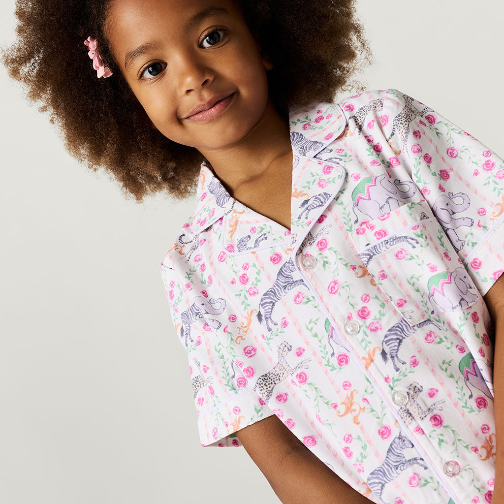 Lyra Twill Pajama Short Set