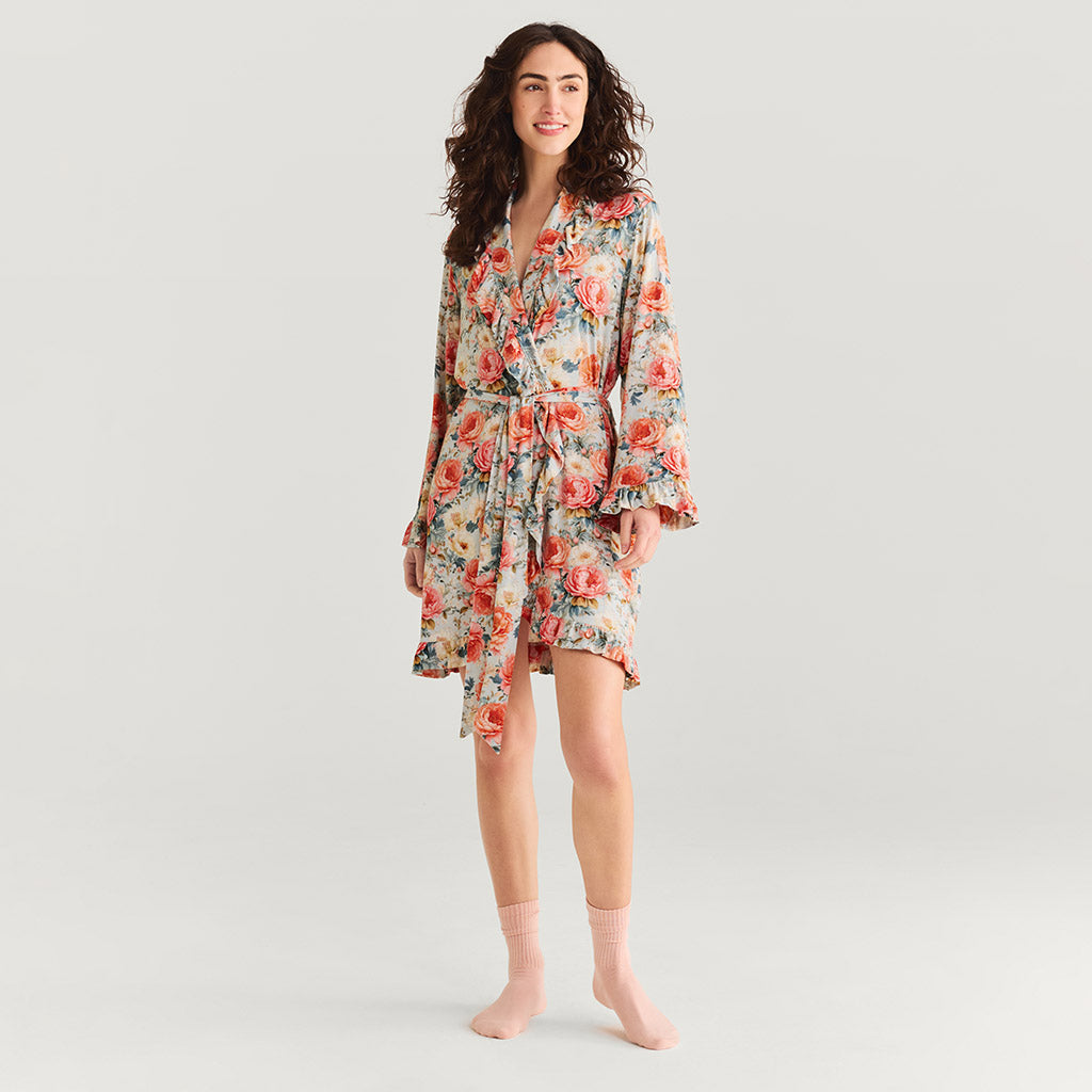 Mary Lou Women's Ruffled Luxe Robe