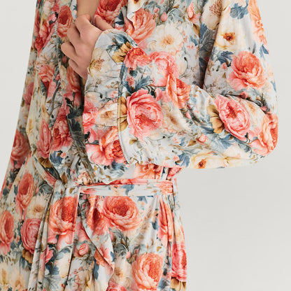 Mary Lou Women's Ruffled Luxe Robe