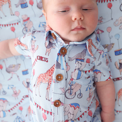 Cirque Royal Collared Henley Shortall