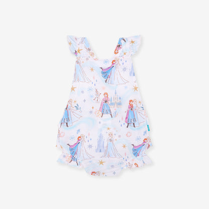 Disney Elsa & Anna Ruffled Strap Bubble Romper