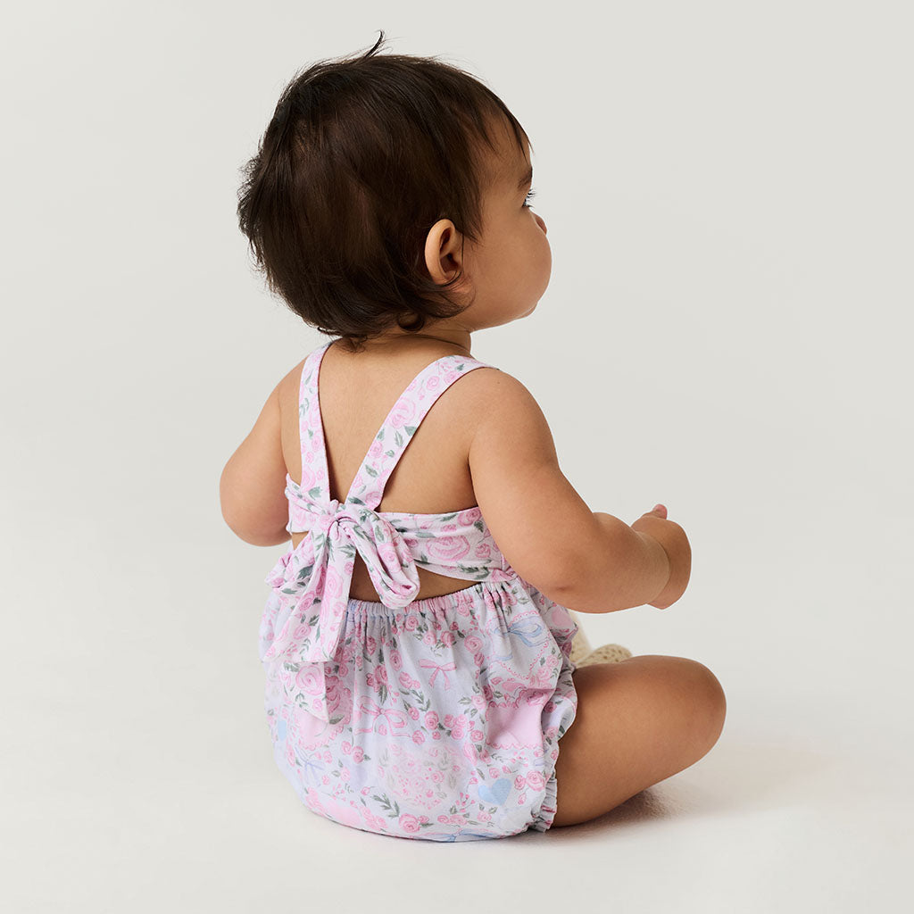 Josephine Tie Back Bubble Romper