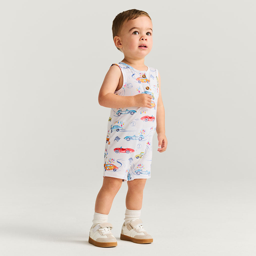 Grand Prix Henley Short Romper