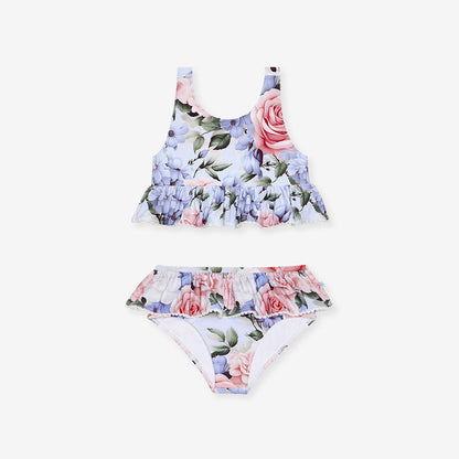 Marion Ruffled Tankini Two Piece Swimsuit