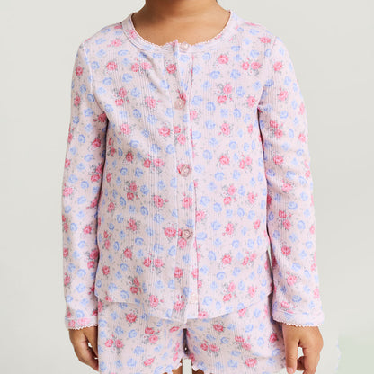 Laney Pointelle Cardigan