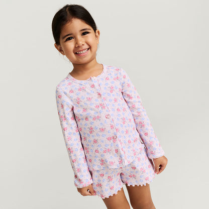 Laney Pointelle Cardigan