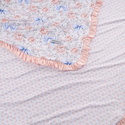 Agatha & Agatha Ditsy Ruffled Luxette Patoo® Blanket