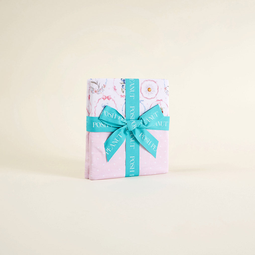 Caroline & Caroline Dot Ruffled Luxette Patoo® Blanket