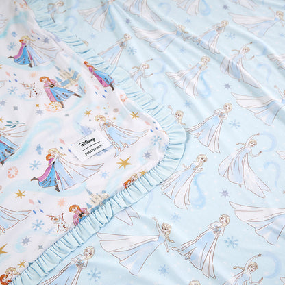 Disney Elsa & Anna & Let It Go Ruffled Luxette Patoo® Blanket