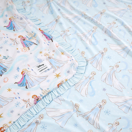 Disney Elsa & Anna & Let It Go Ruffled Luxette Patoo® Blanket