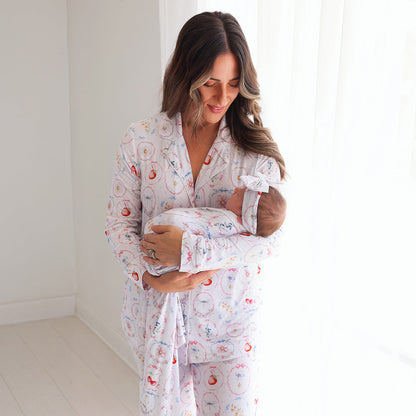 Caroline Picot Swaddle Headband Set