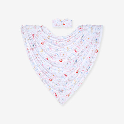 Caroline Picot Swaddle Headband Set