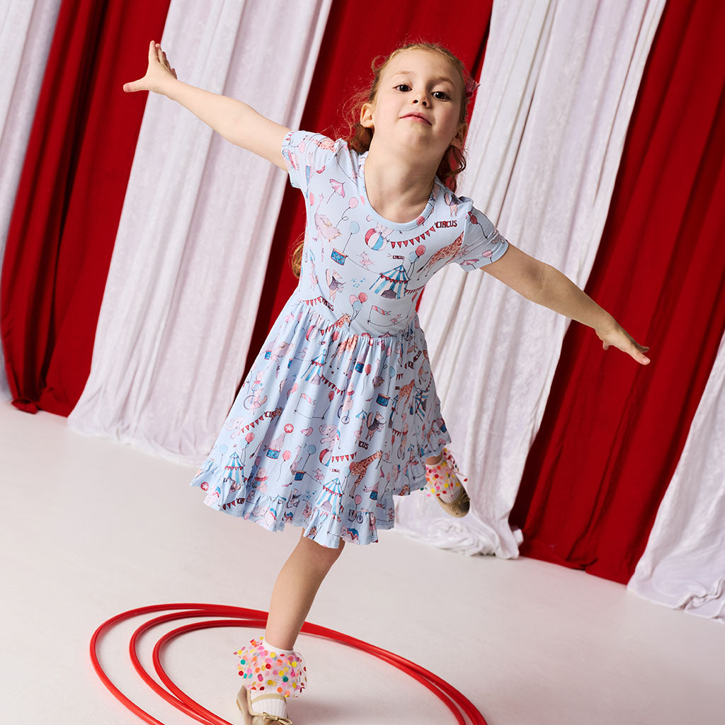 Cirque Royal Ruffled Twirl Dress