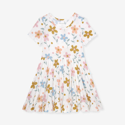 Daisy Ruffled Twirl Dress