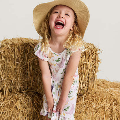 Jo Ruffled Twirl Dress