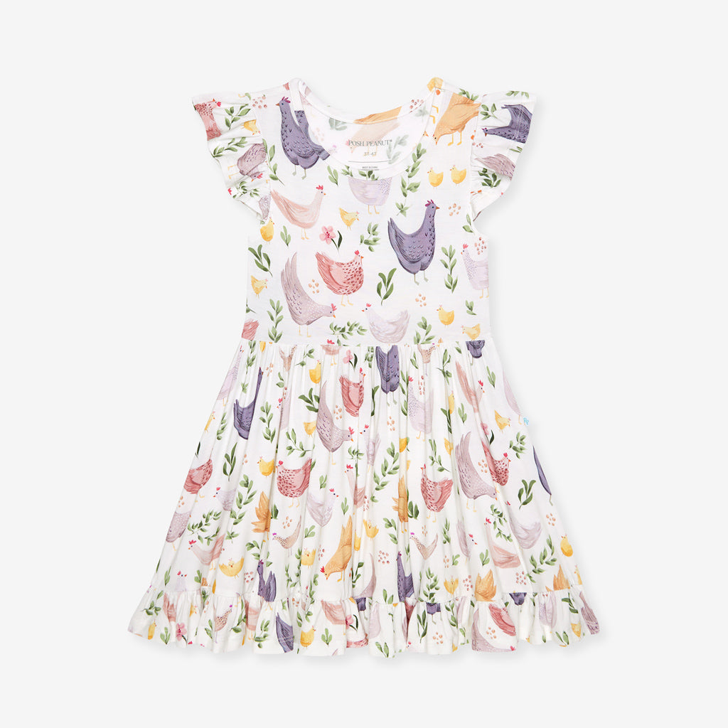 Jo Ruffled Twirl Dress
