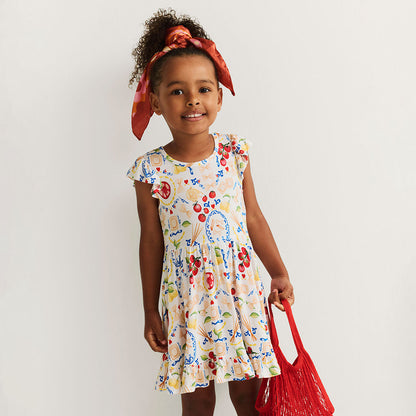 Mangia Ruffled Twirl Dress