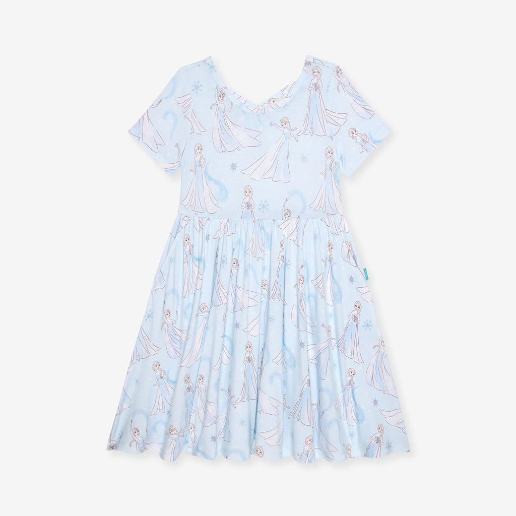 Disney Let It Go Criss-Cross Twirl Dress