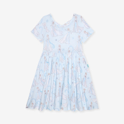 Disney Let It Go Criss-Cross Twirl Dress