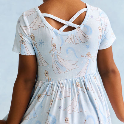 Disney Let It Go Criss-Cross Twirl Dress