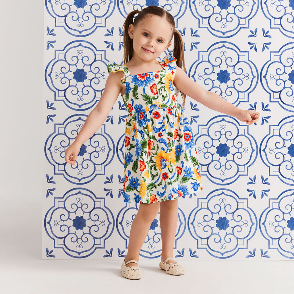 Fiore Italiani Bamboo Challis Button-Down Dress