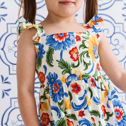 Fiore Italiani Bamboo Challis Button-Down Dress