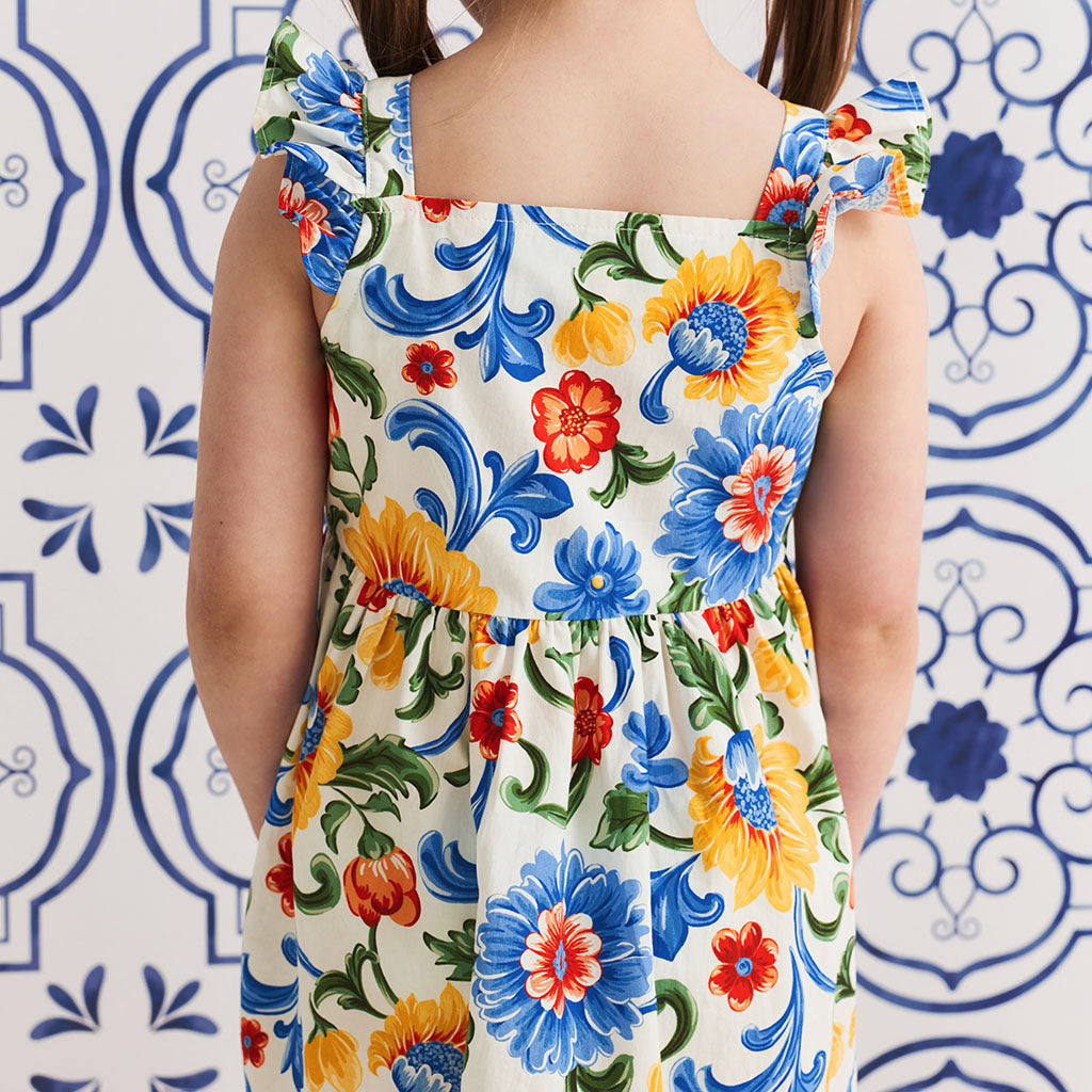 Fiore Italiani Bamboo Challis Button-Down Dress