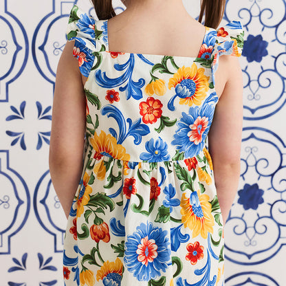 Fiore Italiani Bamboo Challis Button-Down Dress