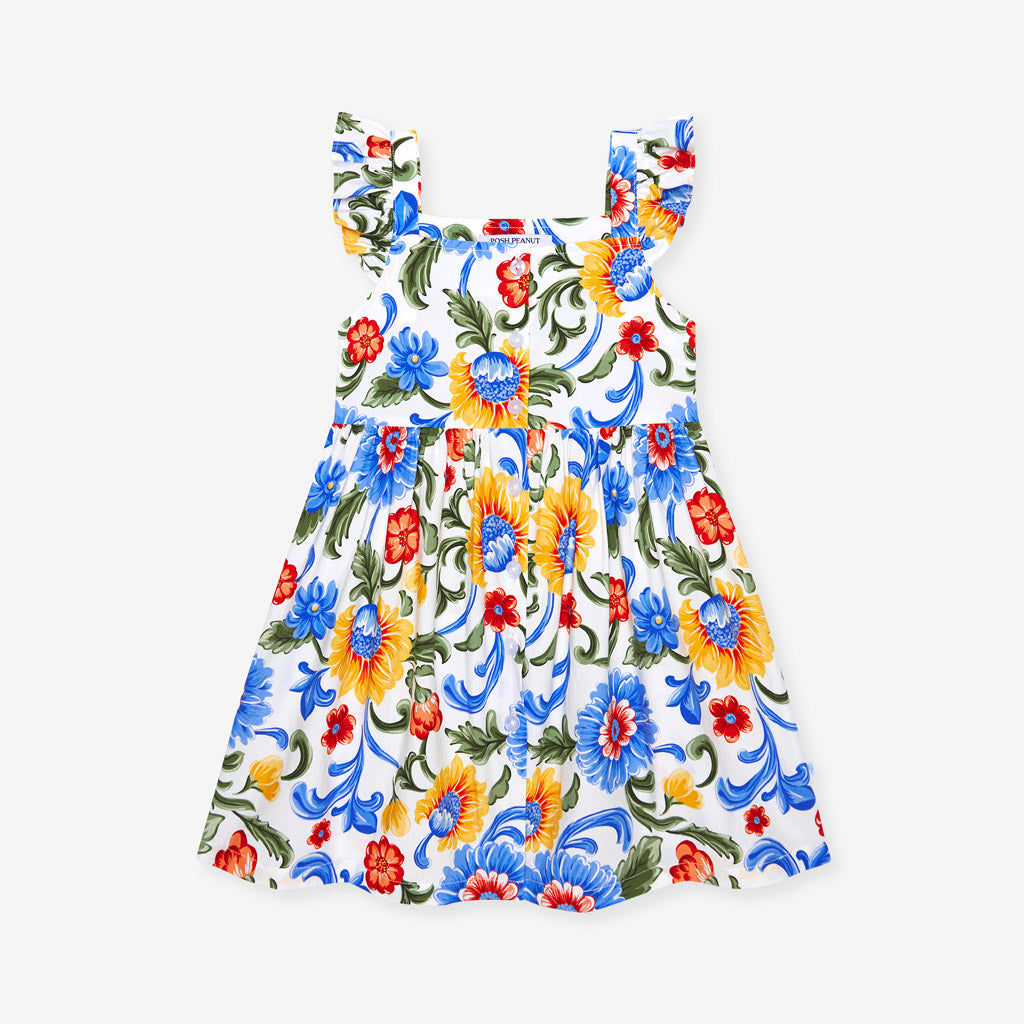 Fiore Italiani Bamboo Challis Button-Down Dress