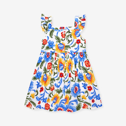 Fiore Italiani Bamboo Challis Button-Down Dress