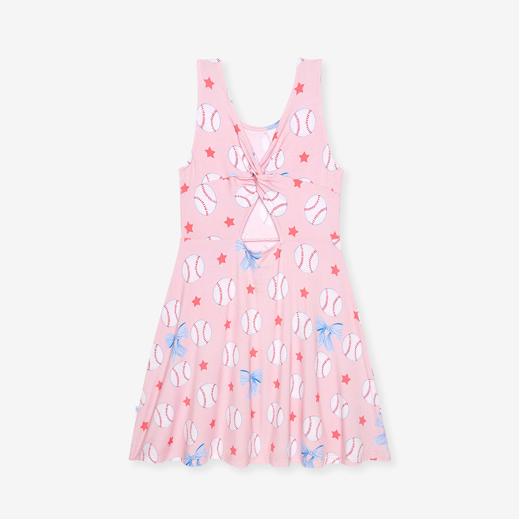 Gina Twist Back Skater Dress