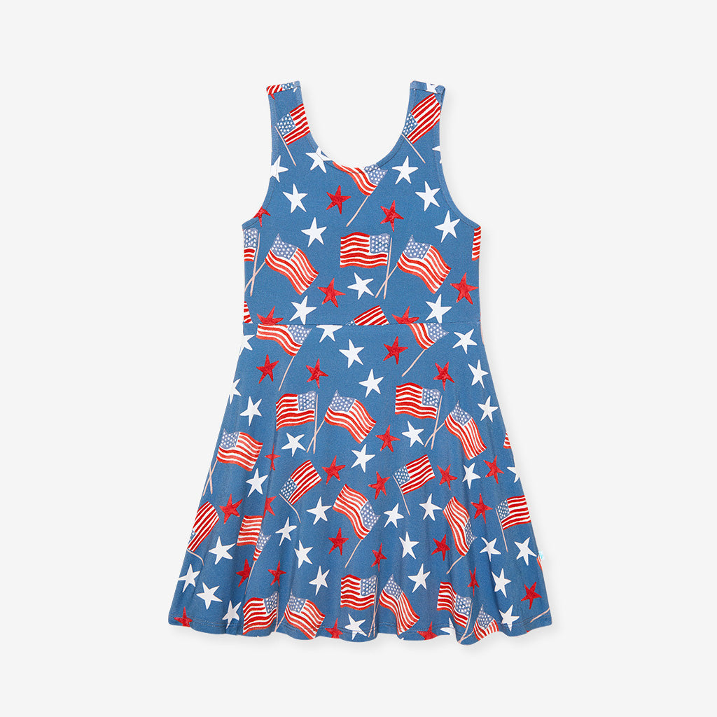 Sam Twist Back Skater Dress