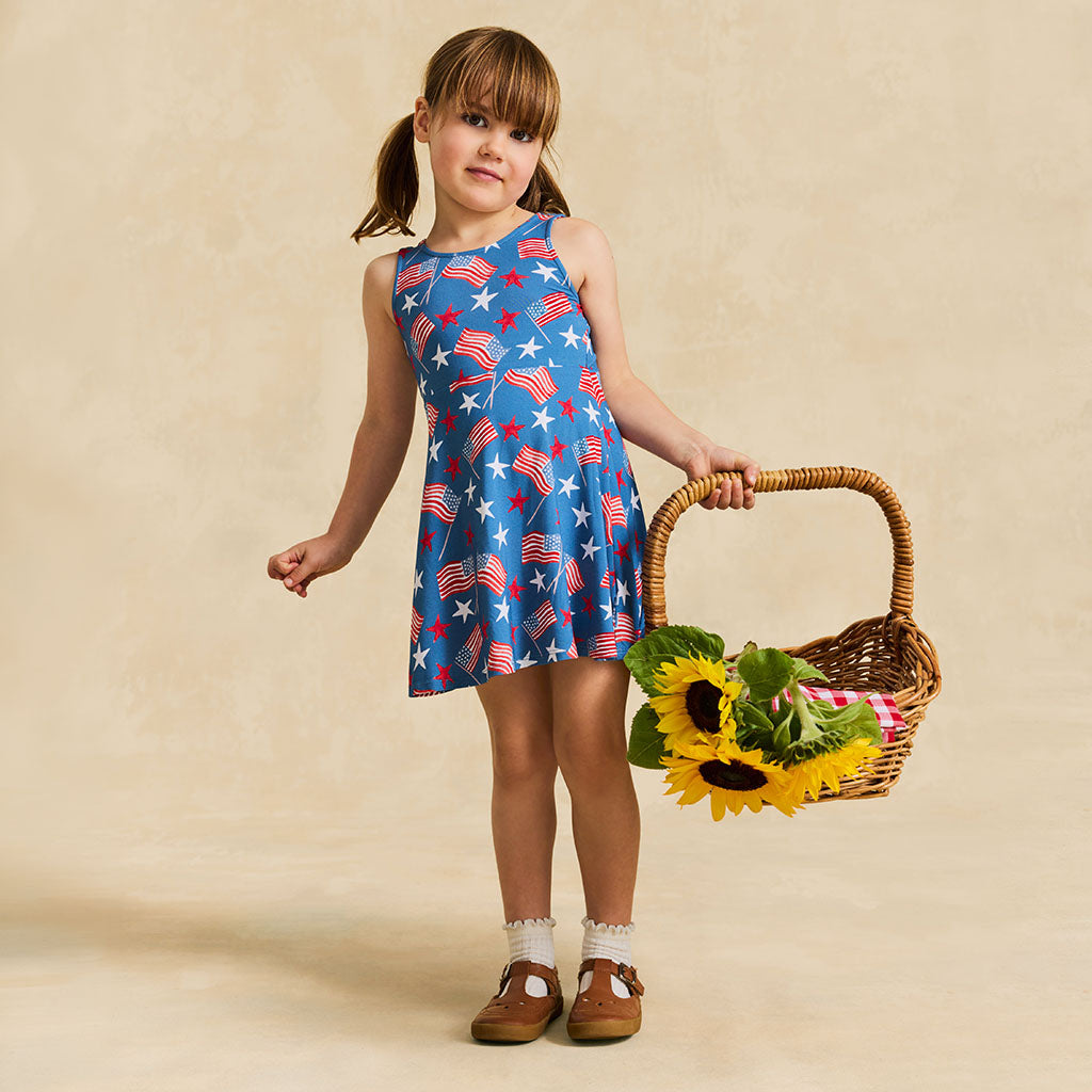 Sam Twist Back Skater Dress