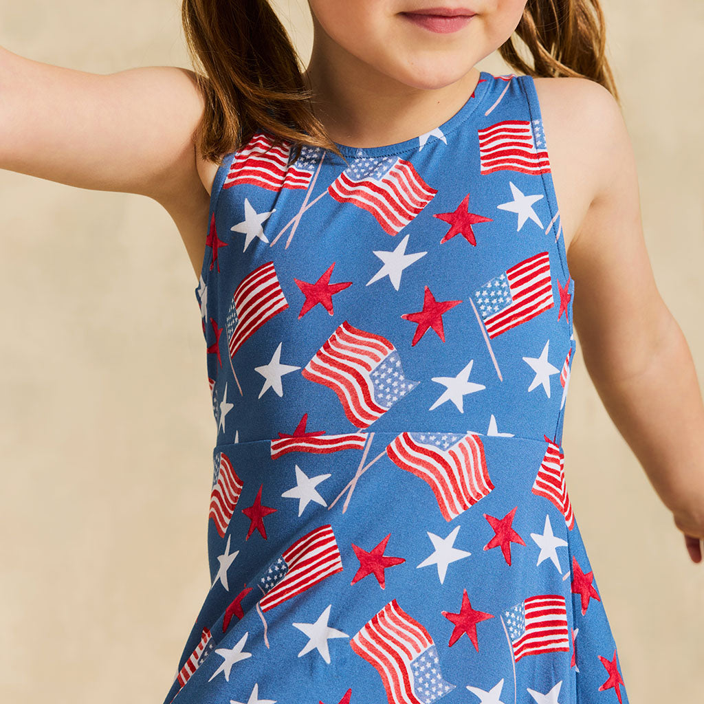 Sam Twist Back Skater Dress