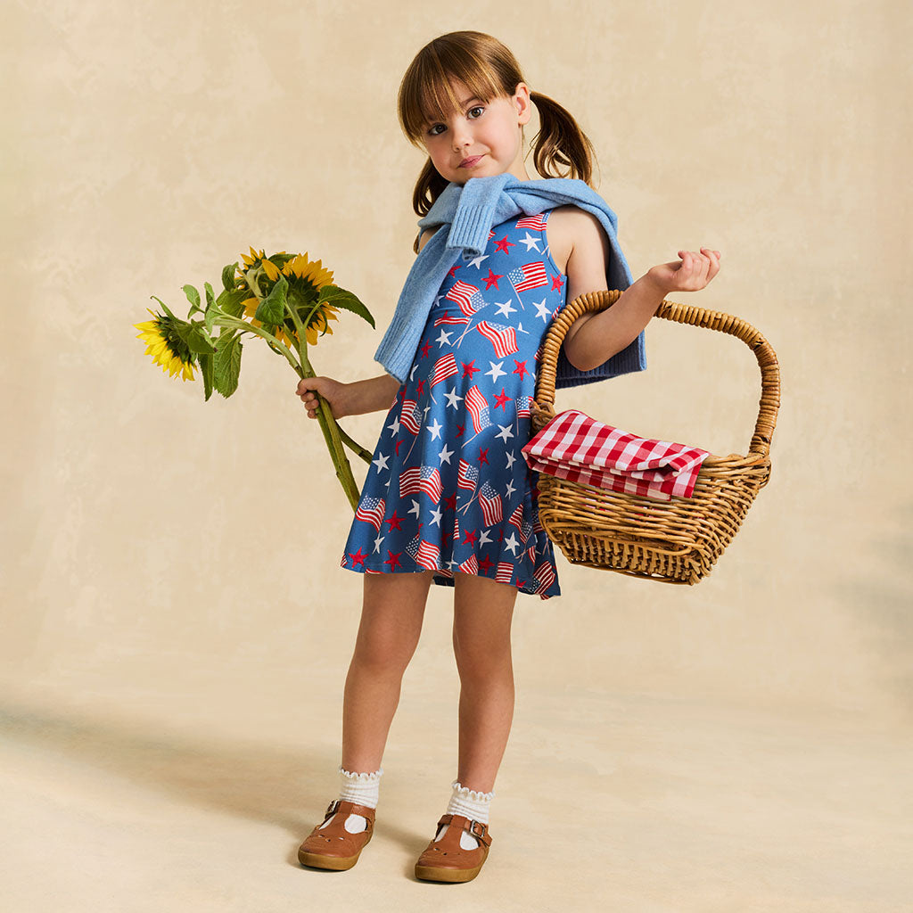 Sam Twist Back Skater Dress
