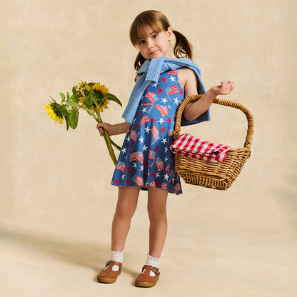 Sam Twist Back Skater Dress