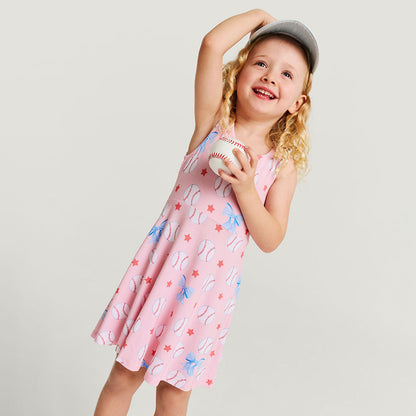 Gina Twist Back Skater Dress