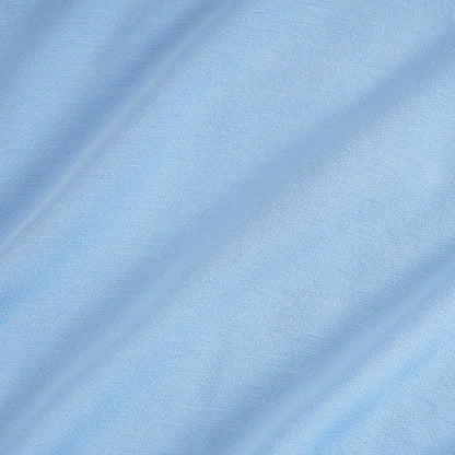 Baby Bear Blue French Terry Overall Bubble Romper