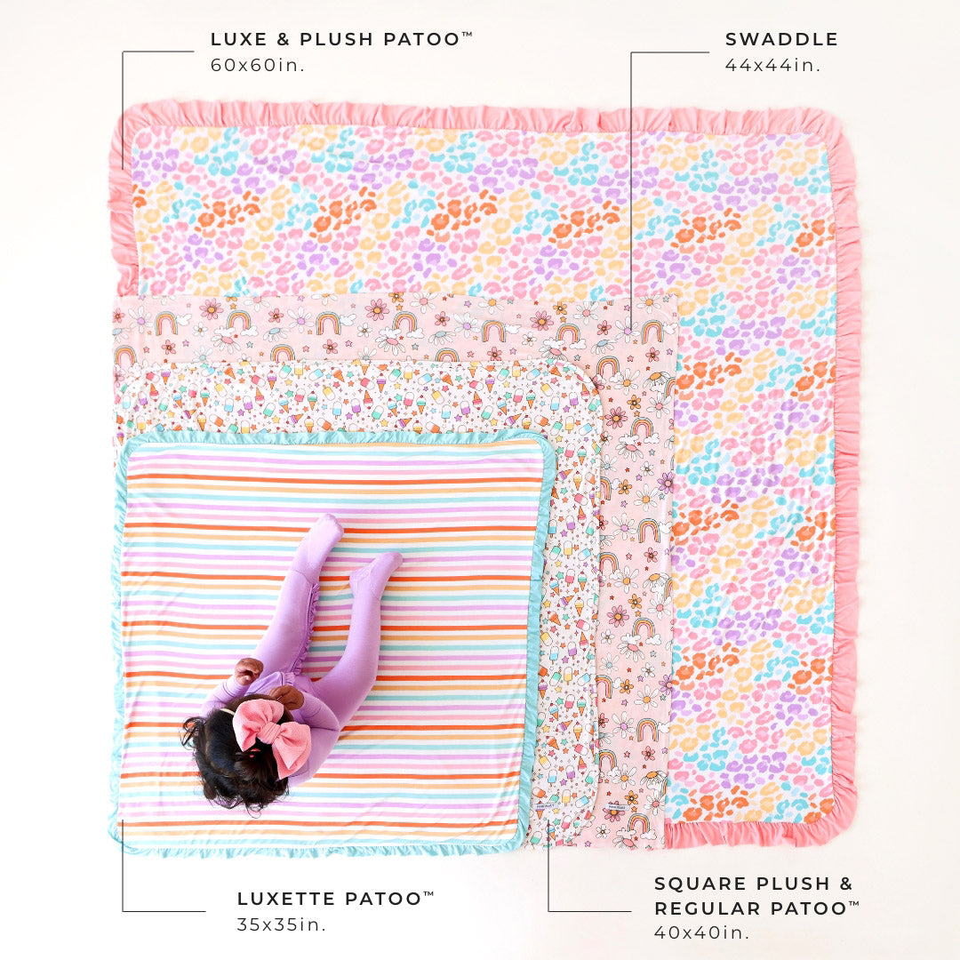 Donuts Swaddle Headband Set
