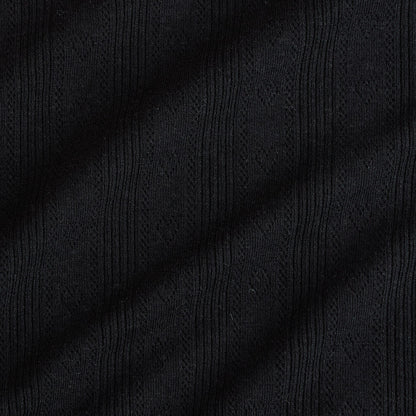 Women's Black Pointelle Cami
