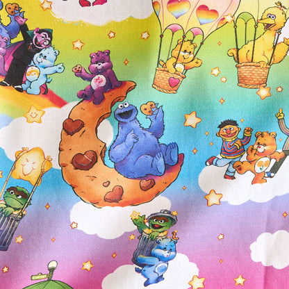 Care Bears™ x Sesame Friends Twill Pajama Short Set