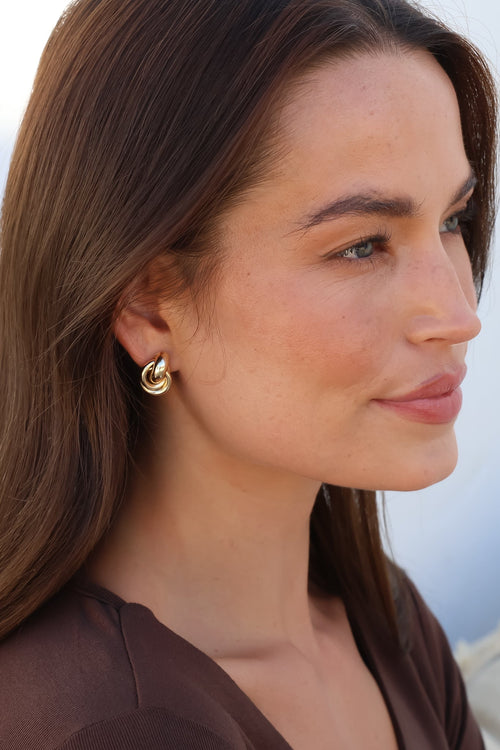 Zana Earrings - Gold